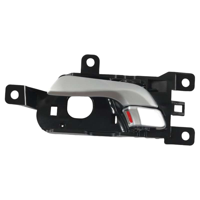 4pcs / Set Car Door Inside Handle for Hyundai Sante Fe 2013-2018(Black + Silver)