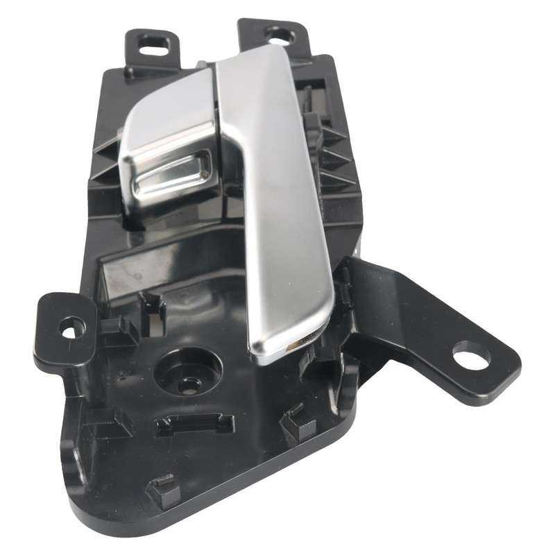 Car Right Door Inside Handle for Hyundai Sonata 2015-2017 82620-C1010(Black + Silver)