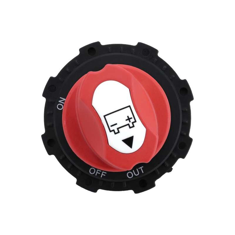 12-24V 300A Heavy-Duty DC Battery Disconnect Switch, Type:Old with OUT Handle Removable