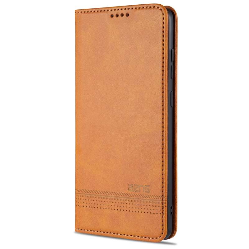 For Samsung Galaxy Note 10 Lite AZNS Magnetic Calf Texture Horizontal Flip Leather Case with Card Sl