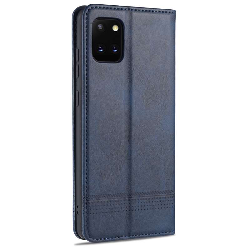 For Samsung Galaxy Note 10 Lite AZNS Magnetic Calf Texture Horizontal Flip Leather Case with Card Sl