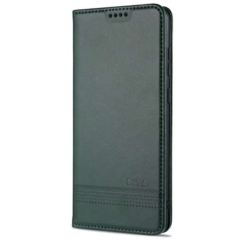 For Samsung Galaxy Note 10 Lite AZNS Magnetic Calf Texture Horizontal Flip Leather Case with Card Sl