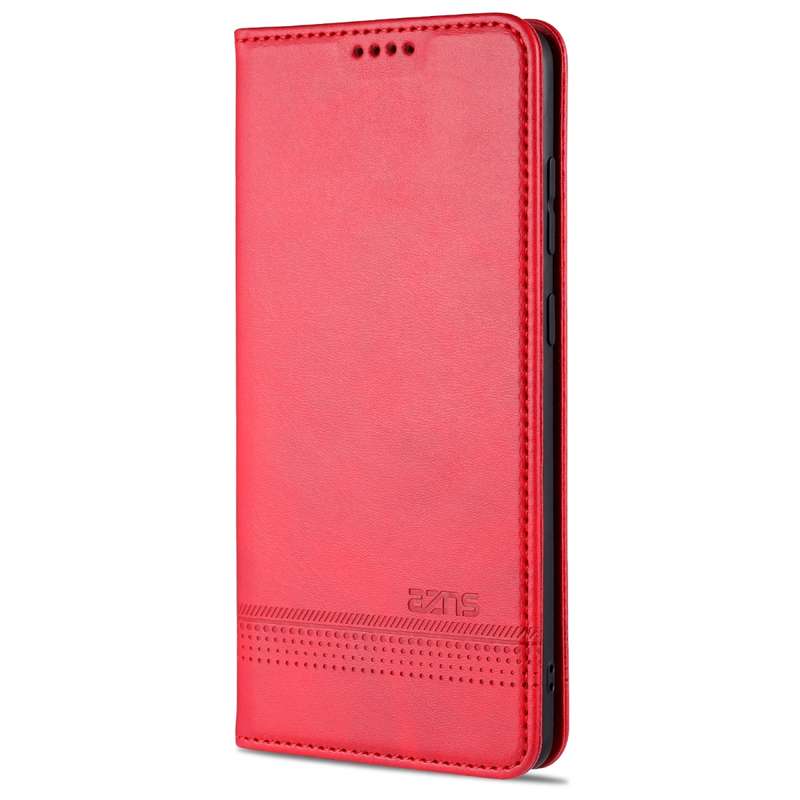 For Samsung Galaxy Note 10 Lite AZNS Magnetic Calf Texture Horizontal Flip Leather Case with Card Sl