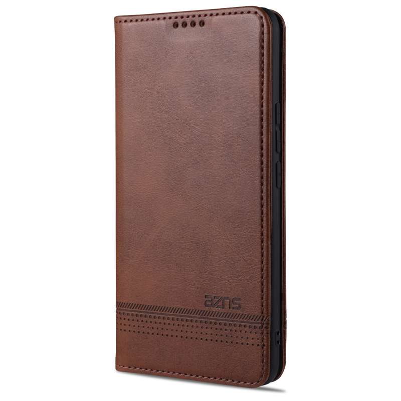 For vivo X50 / X50 Pro AZNS Magnetic Calf Texture Horizontal Flip Leather Case with Card Slots & Hol