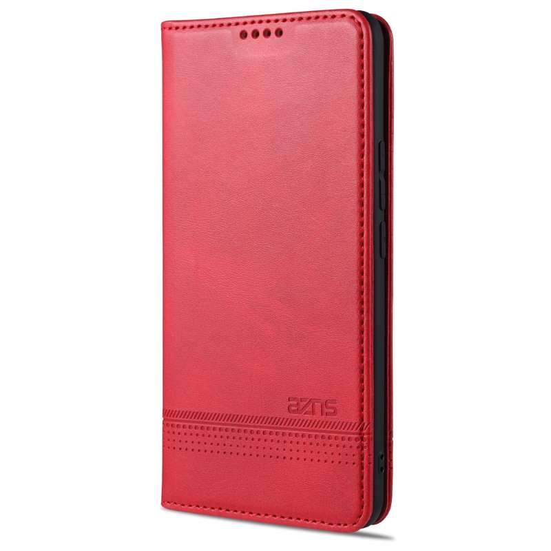 For vivo X50 / X50 Pro AZNS Magnetic Calf Texture Horizontal Flip Leather Case with Card Slots & Hol