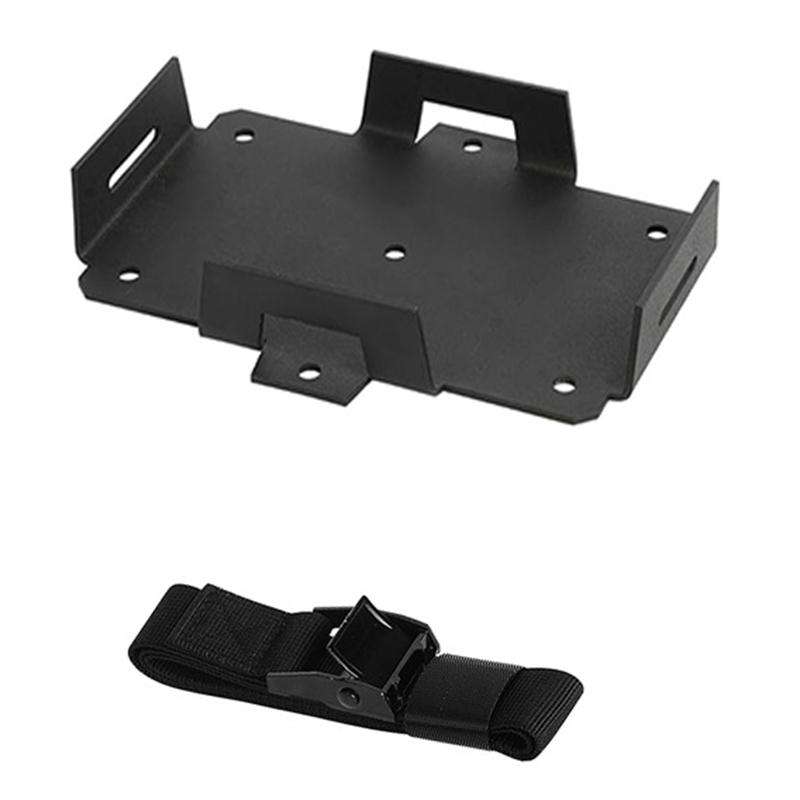 Aluminum Battery Tray Battery ?Fixed Bracket? for 12V/6V, 7-15AH Batteries with Adjustable Fixing St