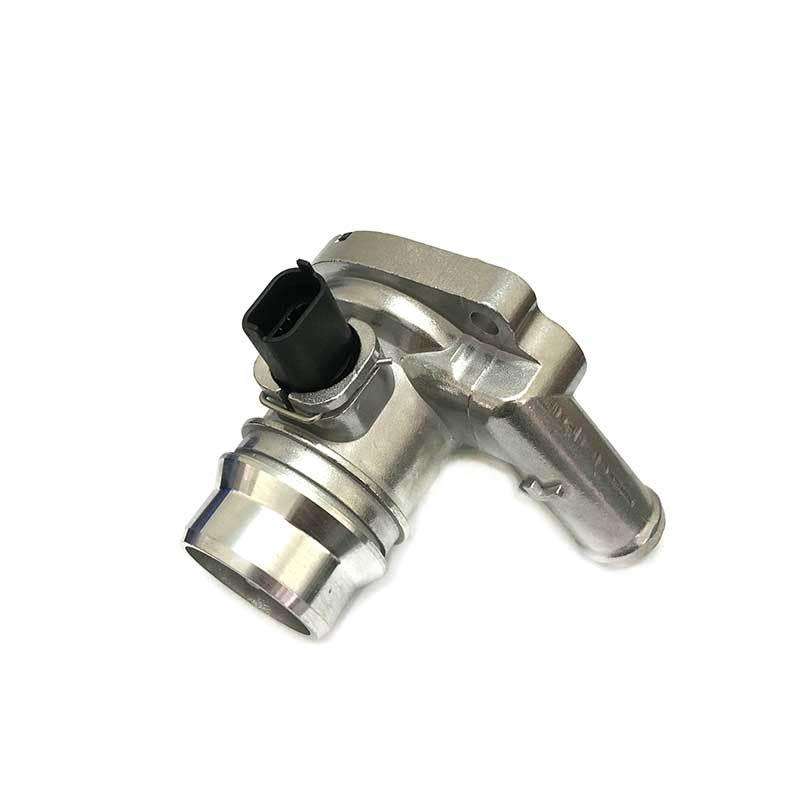 Car Thermostat Housing Water Pump Outlet for Chevrolet Cruze 55593034 55579010 25200455(Silver)