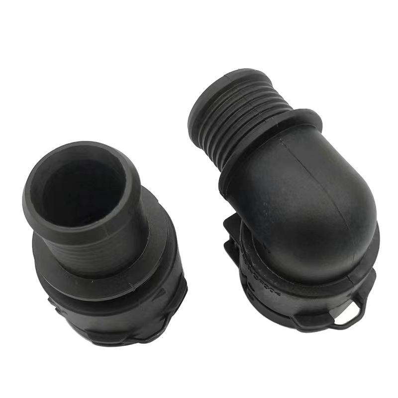 1 Set Car Heater Inlet Water Hose Connector Plug for Buick Encore 95089363 95089364(Straight + Elbow