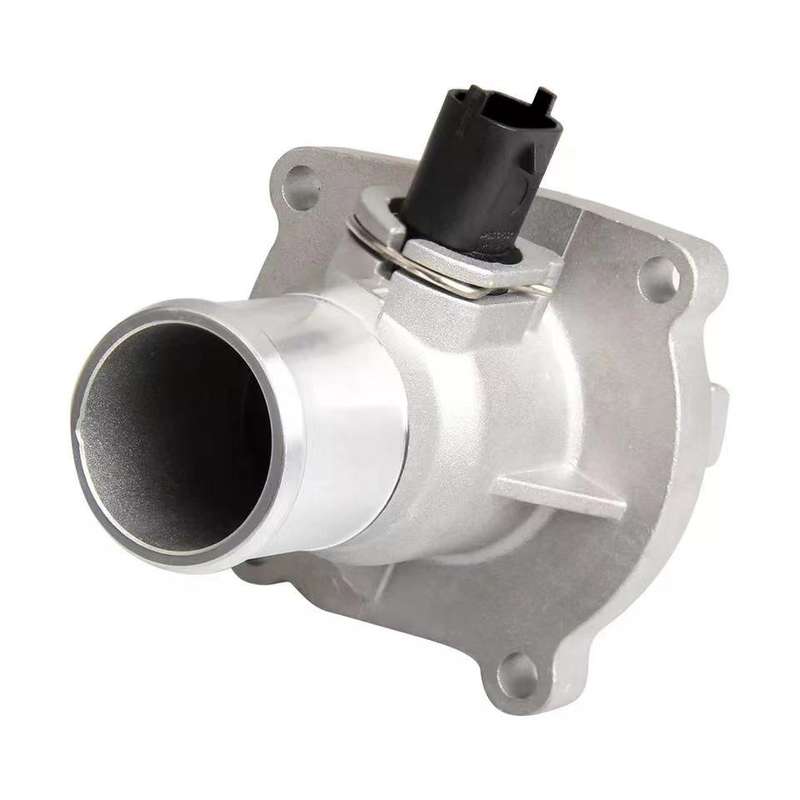 Car Thermostat Housing Water Pump Outlet for Chevrolet Cruze 96984104 55578419 25193683(Silver)