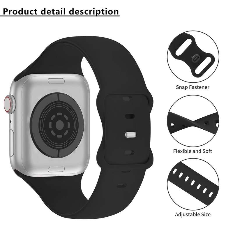 For Apple Watch Series 45mm Butterfly Buckle Silicone Watch Band with Film Integrated PC Cover(White