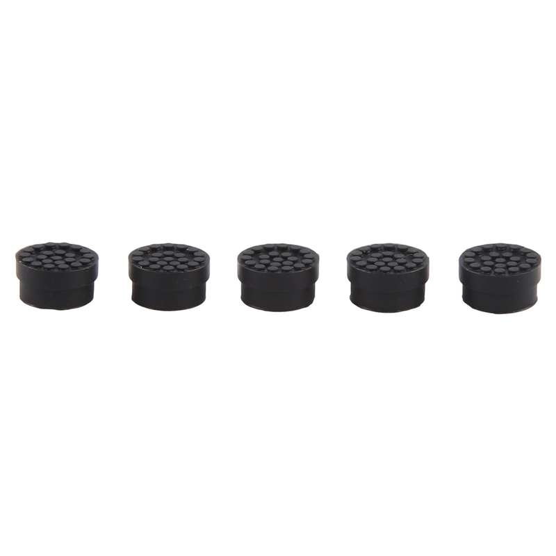 For HP 5pcs Mouse Cap, Diameter 0.4 x 0.5cm(Black)