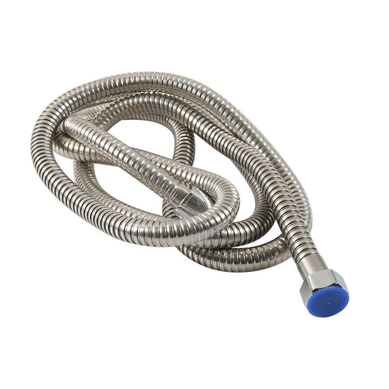 RV Square Four Gear Shower Flexible Pipe Spray Kit(Silver)