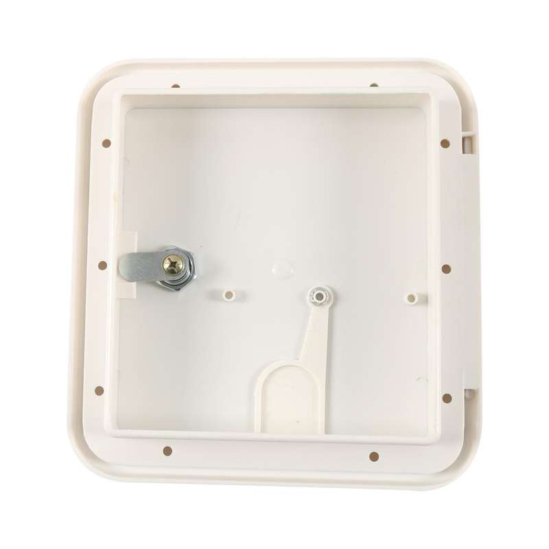 RV / Camper Power Cable Hatch with Screws and Key(White)