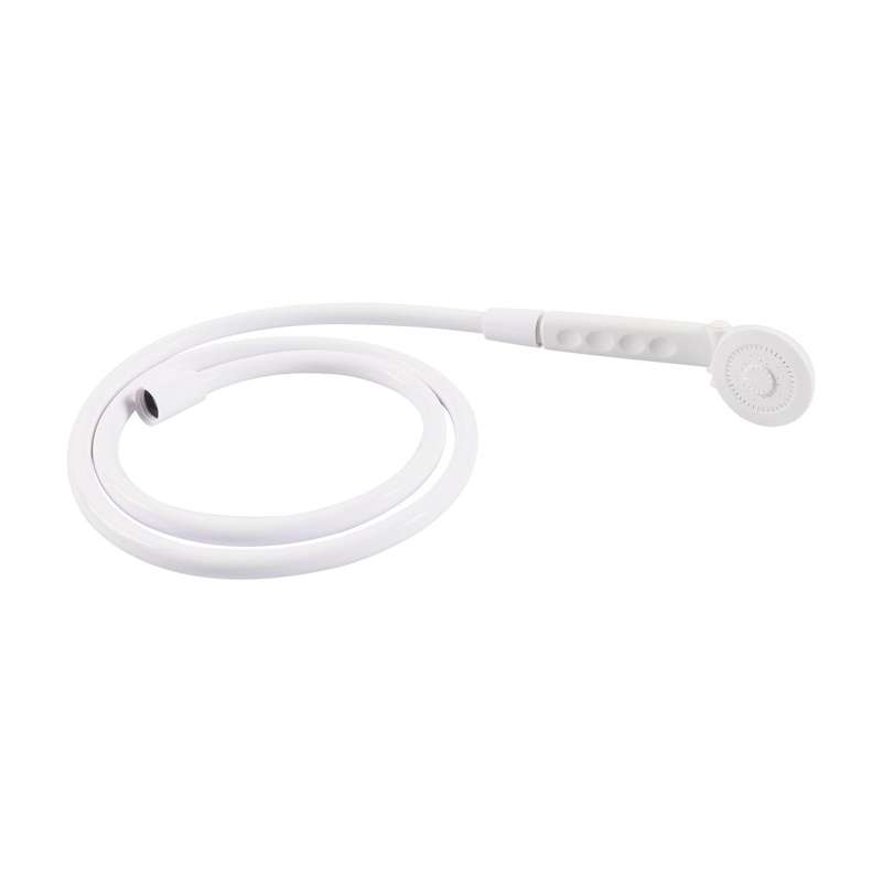 RV Tub and Shower Diverter Faucet Set, with Handheld Shower Head and Hose(White)