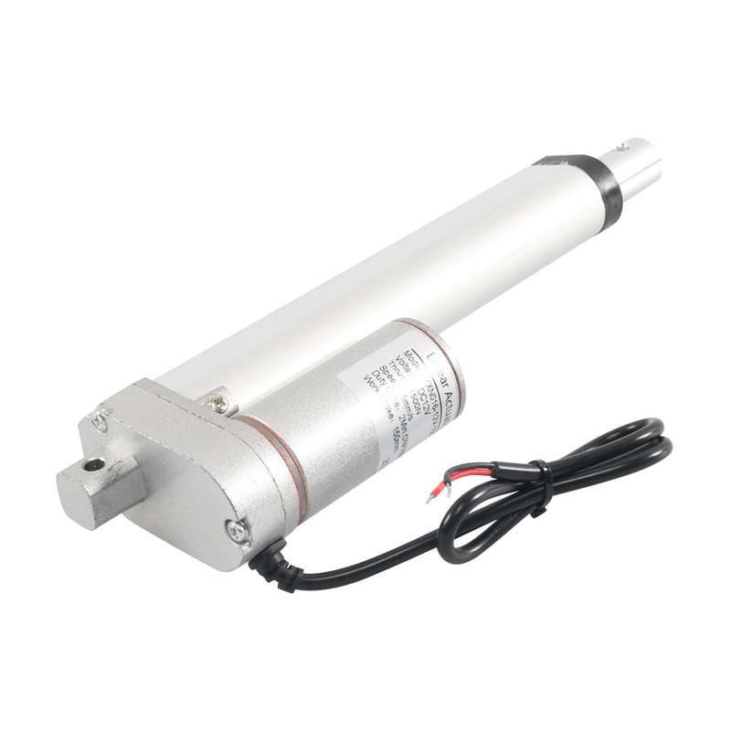 RV DIY 150mm Stroke 12V Electric Telescopic Linear Actuator(Silver)