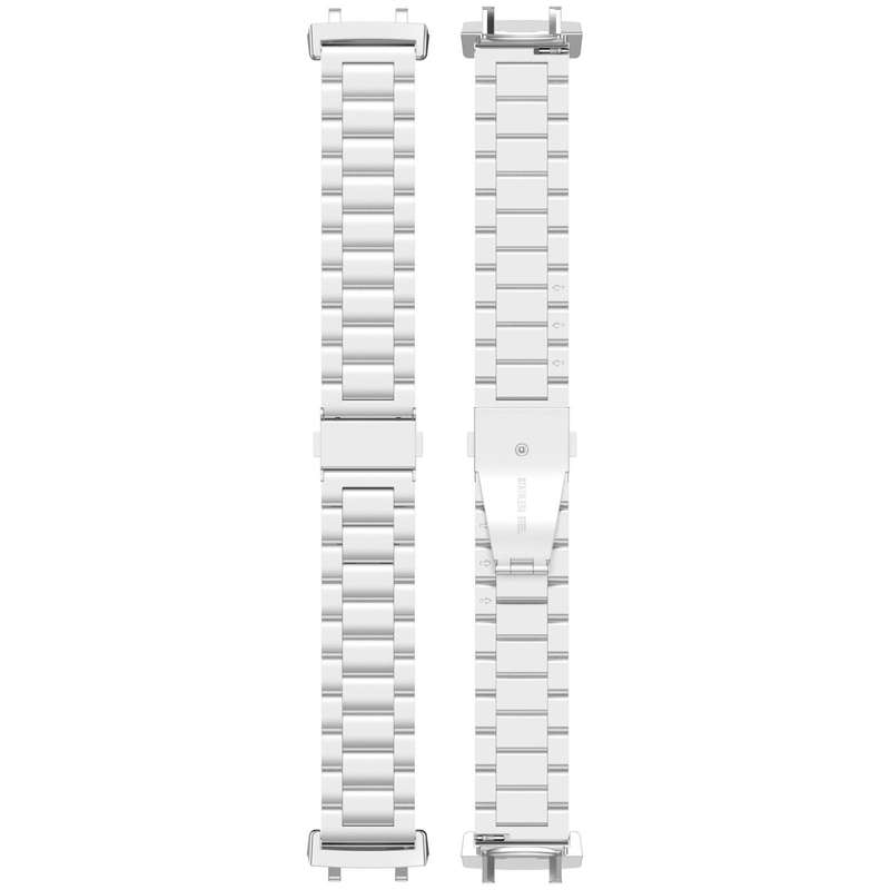 For Huami Amazfit T-REX 3 A2322 Tri-beads Flat Buckle Titanium Alloy Watch Band(Silver)