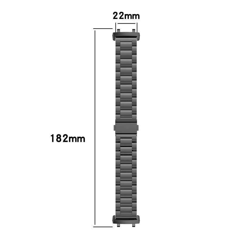 For Huami Amazfit T-REX 3 A2322 Tri-beads Flat Buckle Titanium Alloy Watch Band(Silver)
