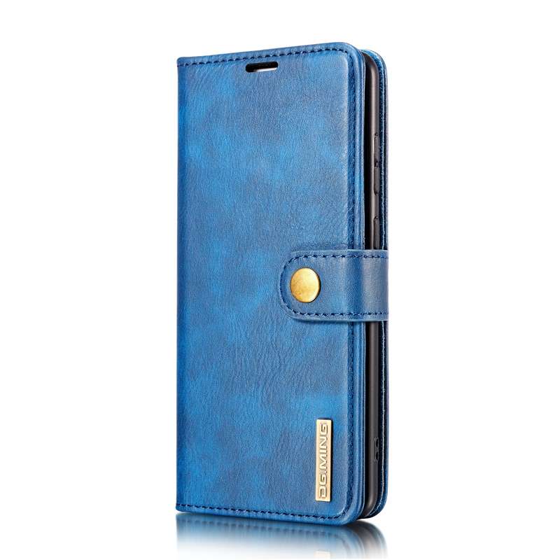 For Samsung Galaxy S20 FE DG.MING Crazy Horse Texture Flip Detachable Magnetic Leather Case with Hol