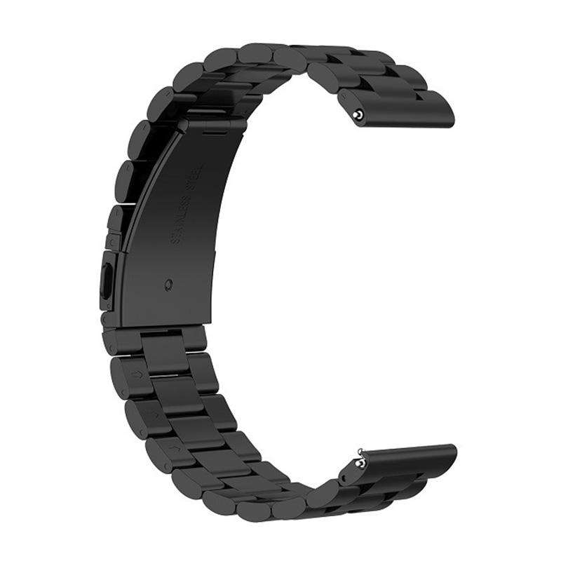 For Garmin 26mm Tri-beads Flat Buckle Titanium Alloy Watch Band(Silver)
