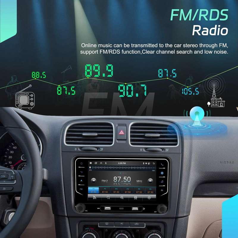 For Volkswagen Android 15 7 inch Wireless CarPlay Car Player Central Control Navigation Machine, Spe