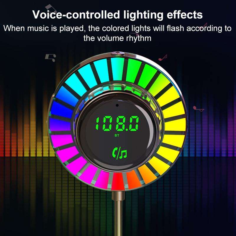 BC96 Car Bluetooth Hands-free Calling PD48W Fast Charging(Black)
