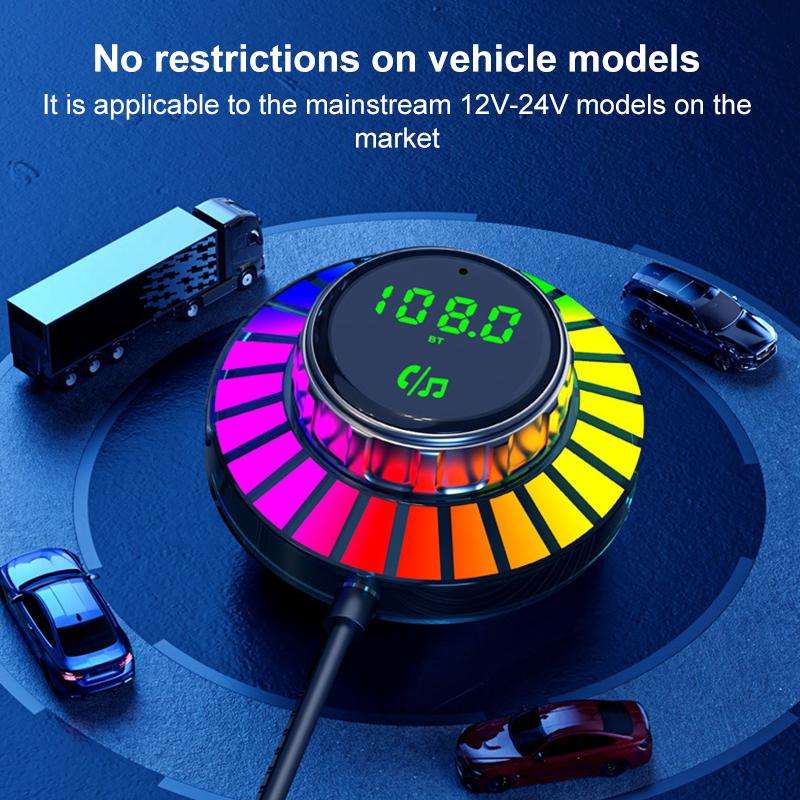 BC96 Car Bluetooth Hands-free Calling PD48W Fast Charging(Black)