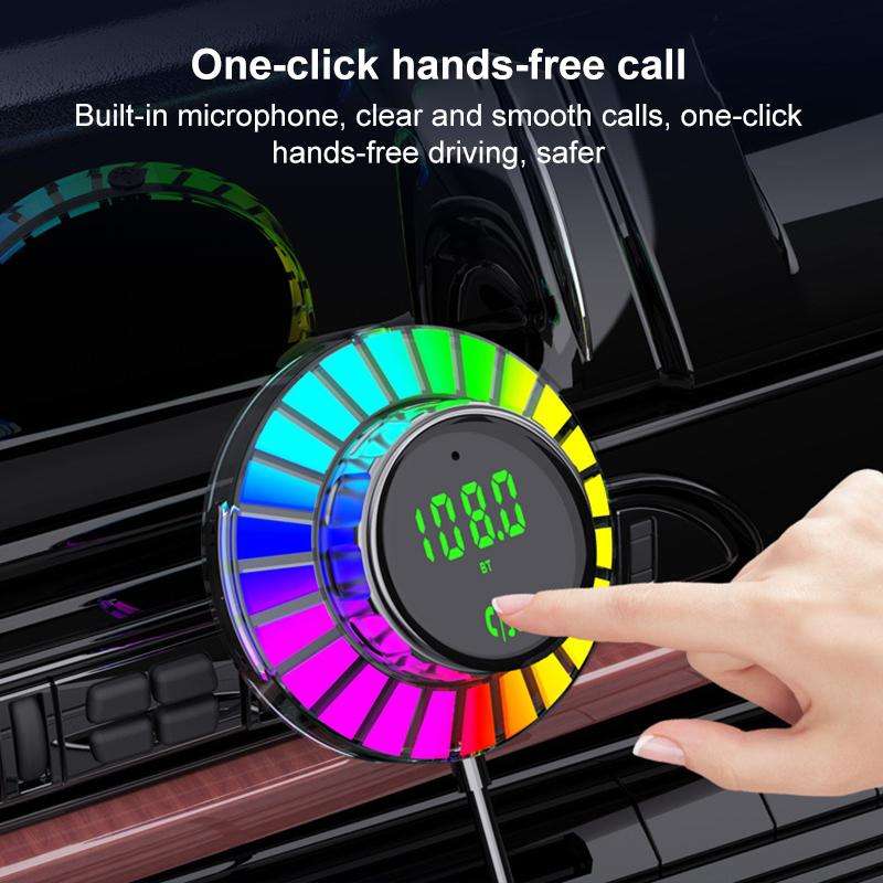 BC96 Car Bluetooth Hands-free Calling PD48W Fast Charging(Black)