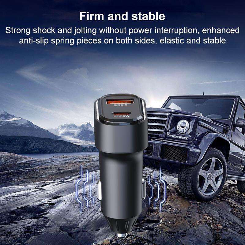 BC96 Car Bluetooth Hands-free Calling PD48W Fast Charging(Black)