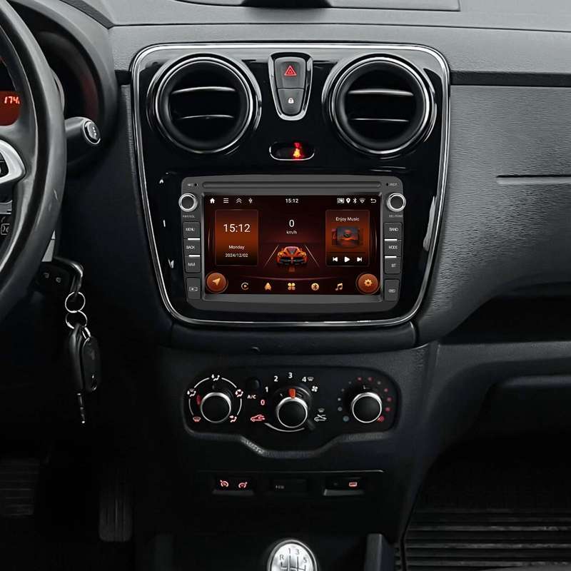 For Dacia Android 15 7 inch Wireless CarPlay Car Player Car Central Control Navigation Machine, Spec