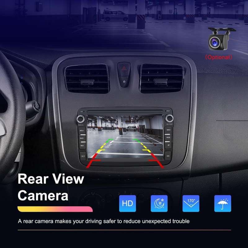 For Dacia Android 15 7 inch Wireless CarPlay Car Player Car Central Control Navigation Machine, Spec