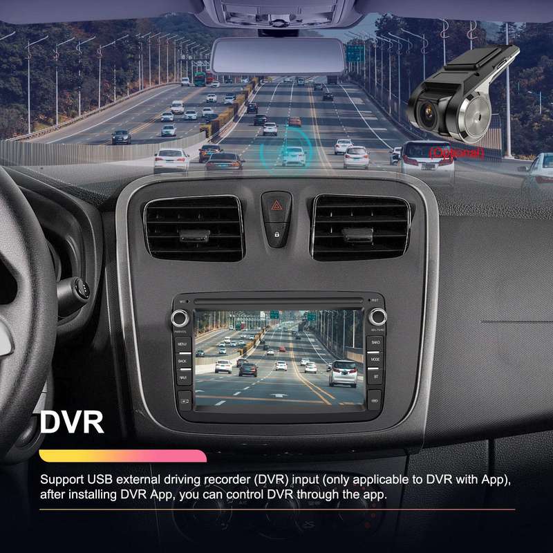 For Dacia Android 15 7 inch Wireless CarPlay Car Player Car Central Control Navigation Machine, Spec