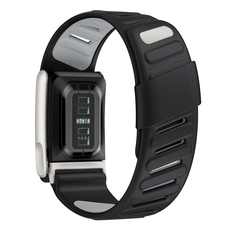 For WHOOP 5.0 Electrocardiogram Silicone Sports Watch Band(Orange+Light Orange)