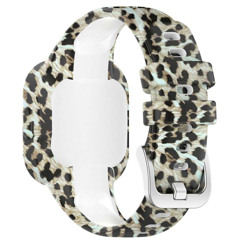 For GarminFit JR3 / Garmin Vivofit JR 3 xDfind Steel Buckle Printed Silicone Watch Band(Camouflage G