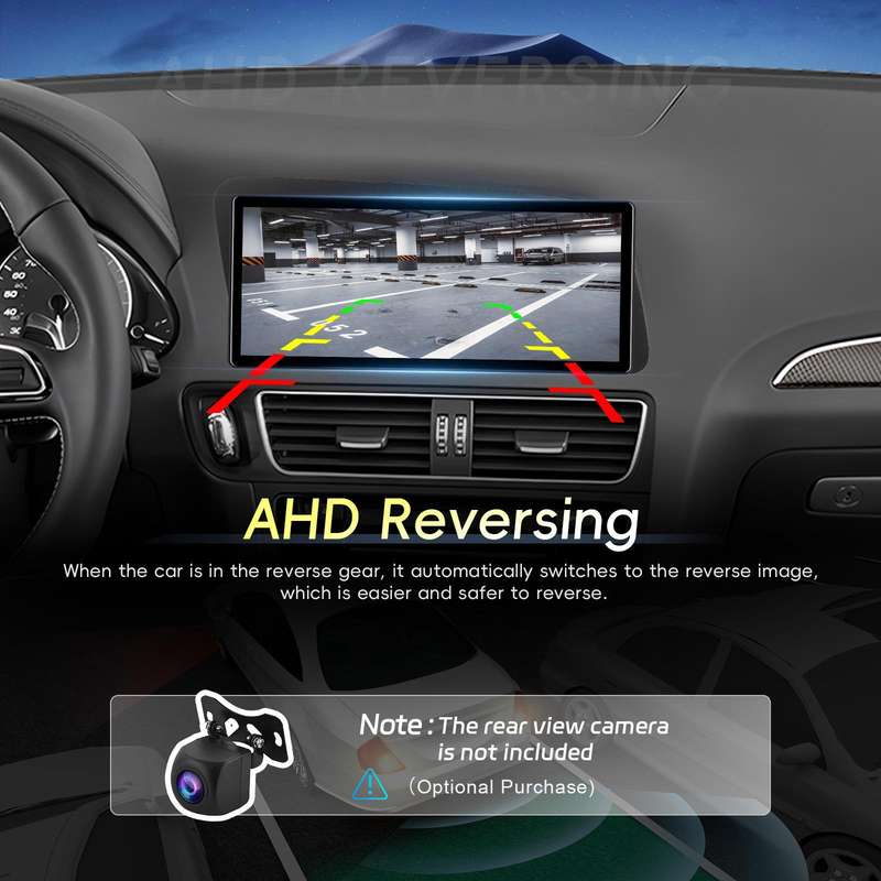 For Audi Q5 2009-2019 Android 15 10.33 inch 2G+64G Car Central Control Audio Video Navigation, Speci
