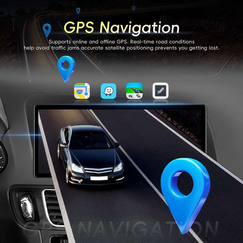 For Audi Q5 2009-2019 Android 15 10.33 inch 2G+64G Car Central Control Audio Video Navigation, Speci