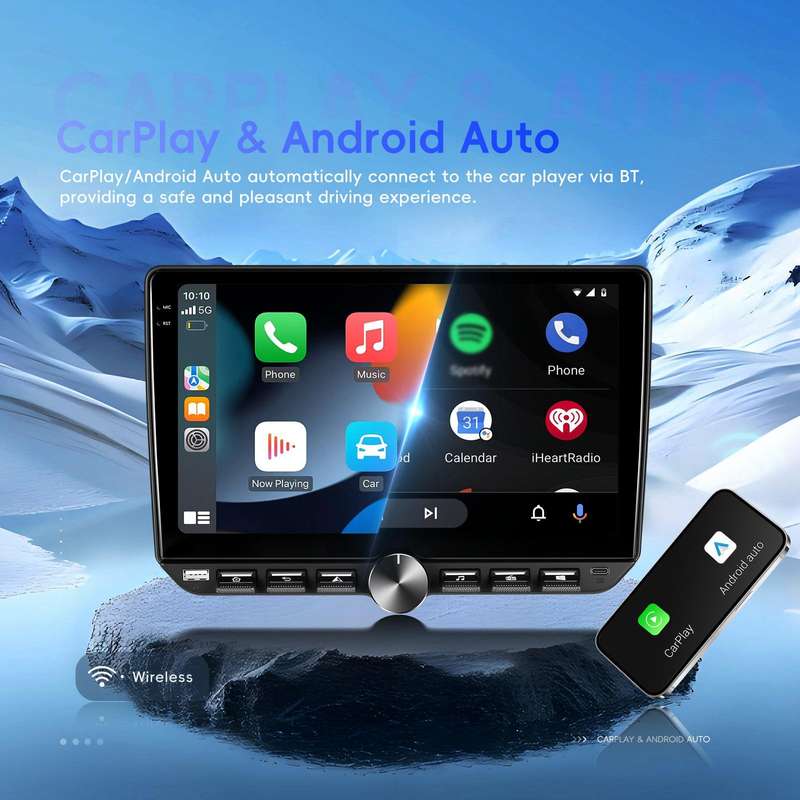 10 inch Screen Android 15 Car Navigation Audio Video Integrated Machine, Specification:Standard