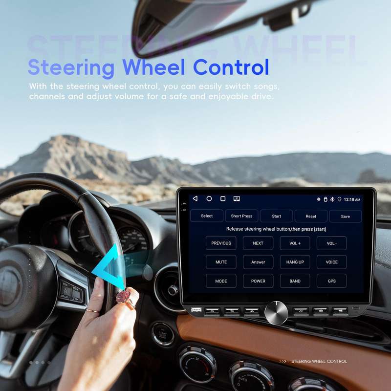 10 inch Screen Android 15 Car Navigation Audio Video Integrated Machine, Specification:Standard