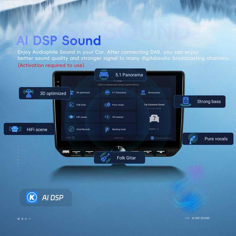 10 inch Screen Android 15 Car Navigation Audio Video Integrated Machine, Specification:Standard