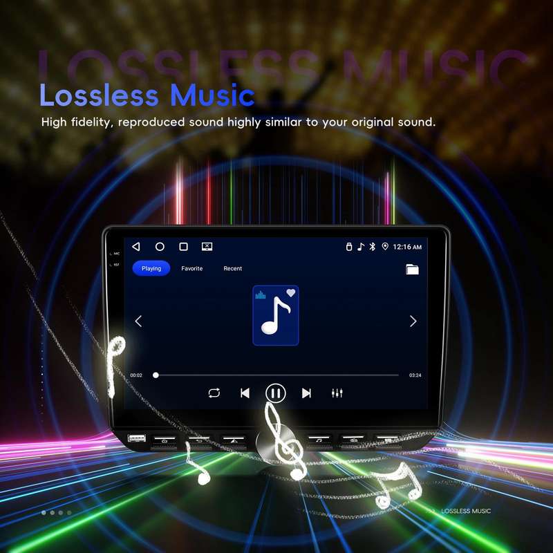 10 inch Screen Android 15 Car Navigation Audio Video Integrated Machine, Specification:Standard
