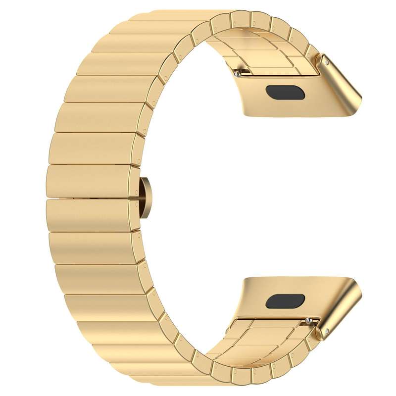 For Redmi Watch 3 Active / Lite 20mm xDfind One-bead Bamboo Solid Stainless Steel Watch Band(Silver)