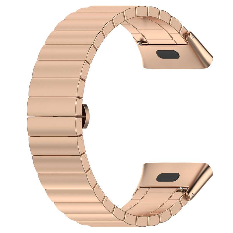 For Redmi Watch 3 Active / Lite 20mm xDfind One-bead Bamboo Solid Stainless Steel Watch Band(Silver)
