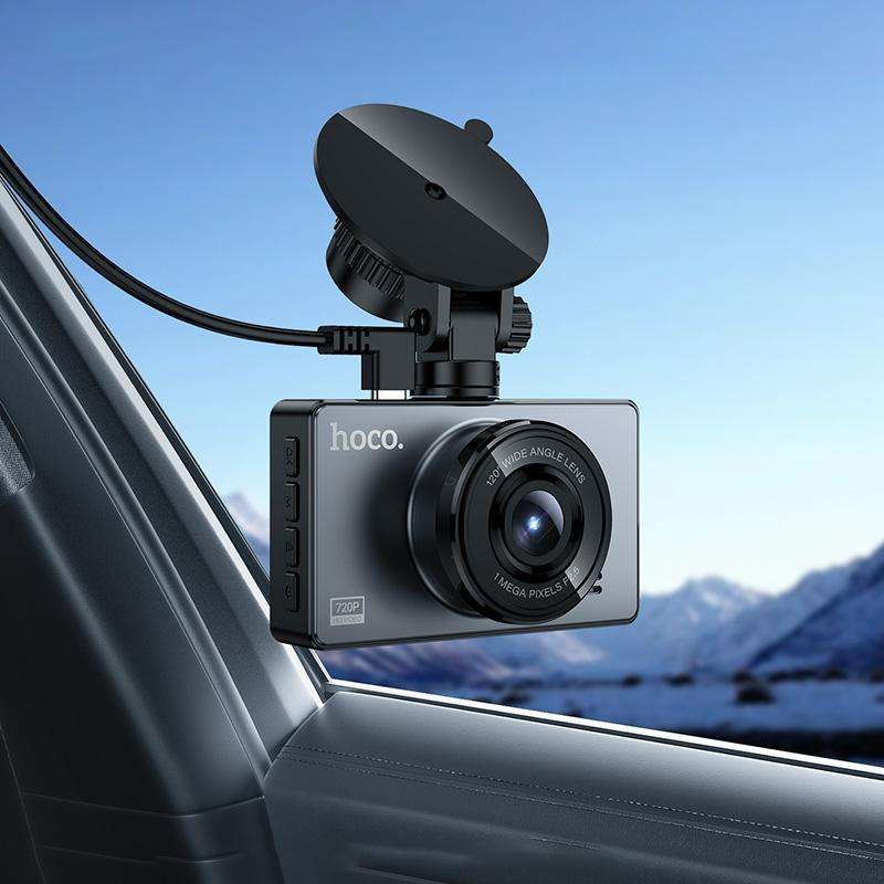 hoco DV14 3 inch IPS HD Display Driving Recorder(Metal Grey)