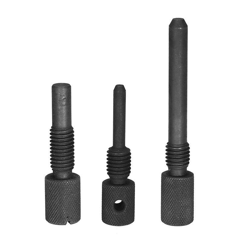 Car Engine Timing Camshaft Lock Tool Kit for Ford / Mazda / Volvo(Black)