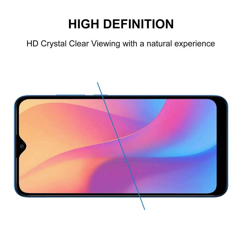 For Vivo Y20 PC + TPU Shockproof Protective Case with Magnetic Ring Holder(Black)