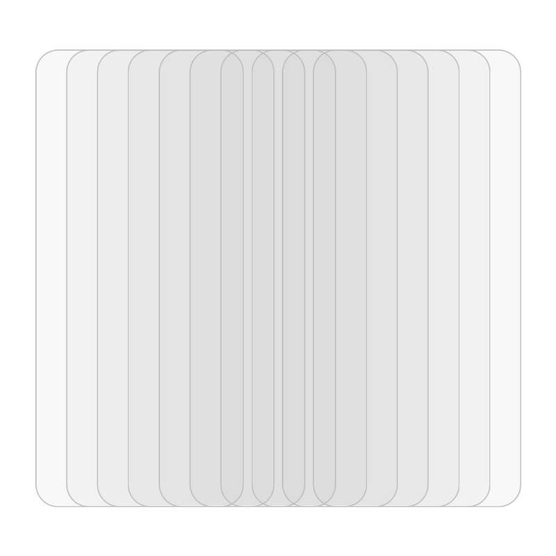 For OPPO A53 10 PCS 0.26mm 9H 2.5D Tempered Glass Film
