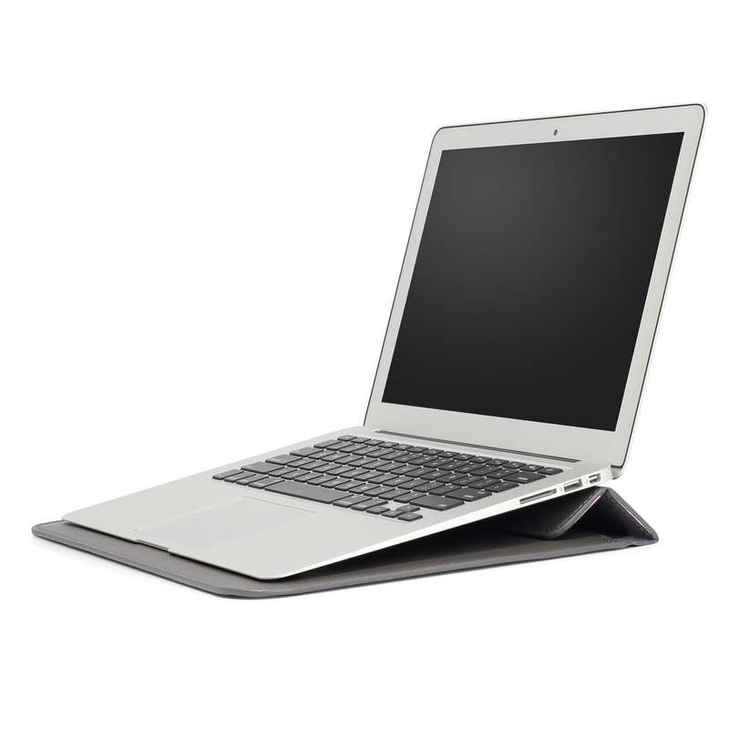 PU Leather Ultra-thin Envelope Bag Laptop Bag for MacBook Air / Pro 13 inch, with Stand Function(Spa