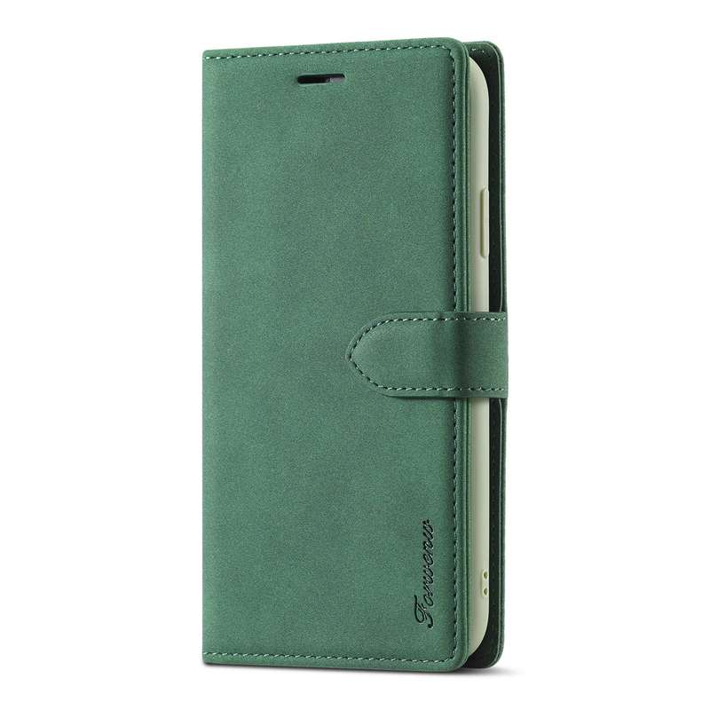 For iPhone XR Forwenw F1 Series Matte Strong Magnetism Horizontal Flip Leather Case with Holder & Ca
