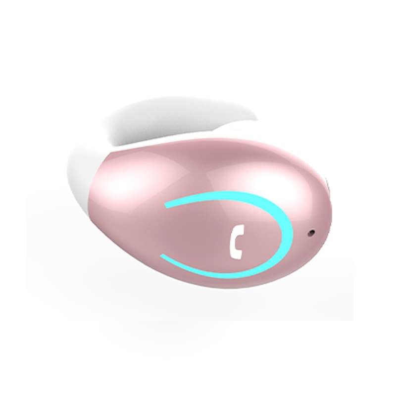 YX08 Ultra-light Ear-hook Wireless V5.0 Bluetooth Earphones Ear Clip Stereo Bluetooth Headset with M