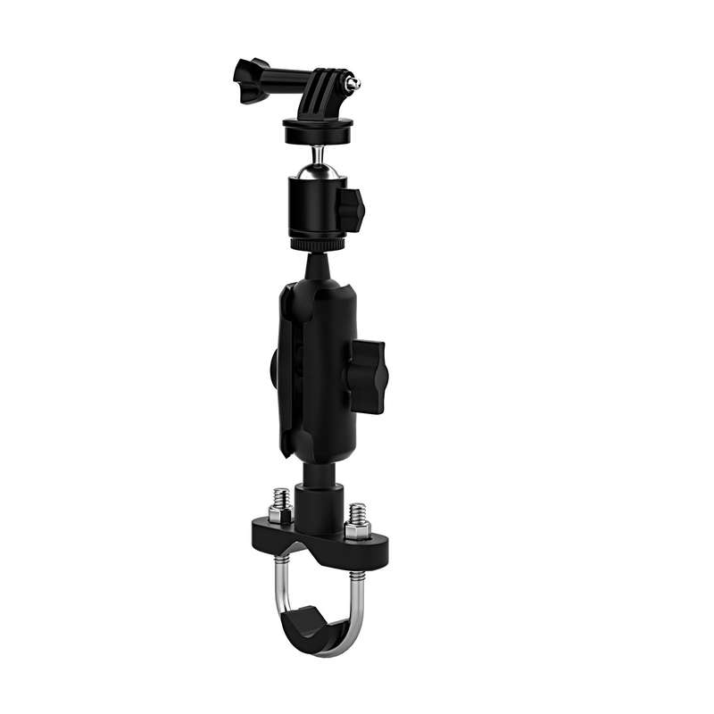 CS-1134A1 Motorcycle Bike Action Camera Recorder Mobile Phone Fixing Bracket Holder, Handlebar Versi