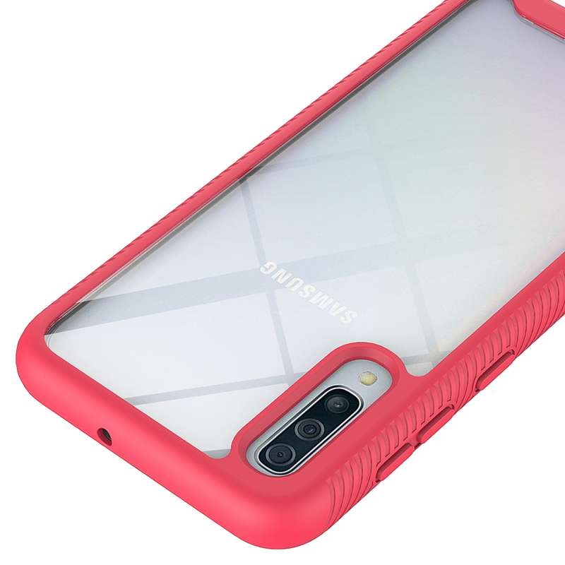 For LG K61 Machine Armor Warrior Shockproof PC + TPU Protective Case(Royal Blue)